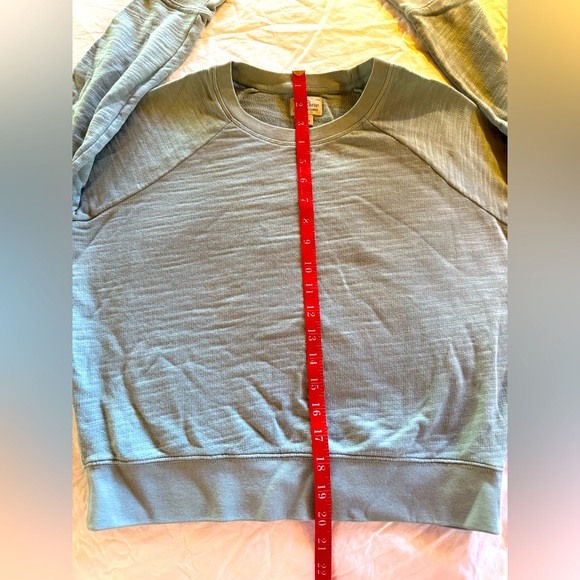 J. Crew Slub Cotton Sweatshirt XS - Picture 7 of 8